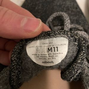Allbirds Shoes 11 Wool Runners men grey